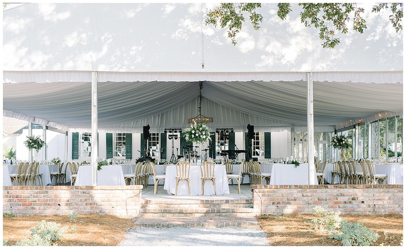 charleston outdoor reception