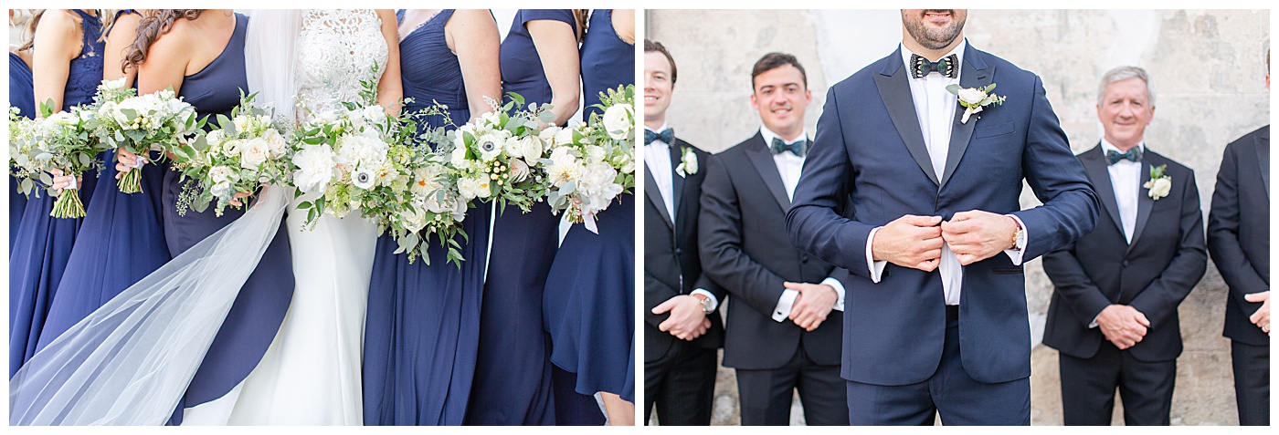 bridal party portraits