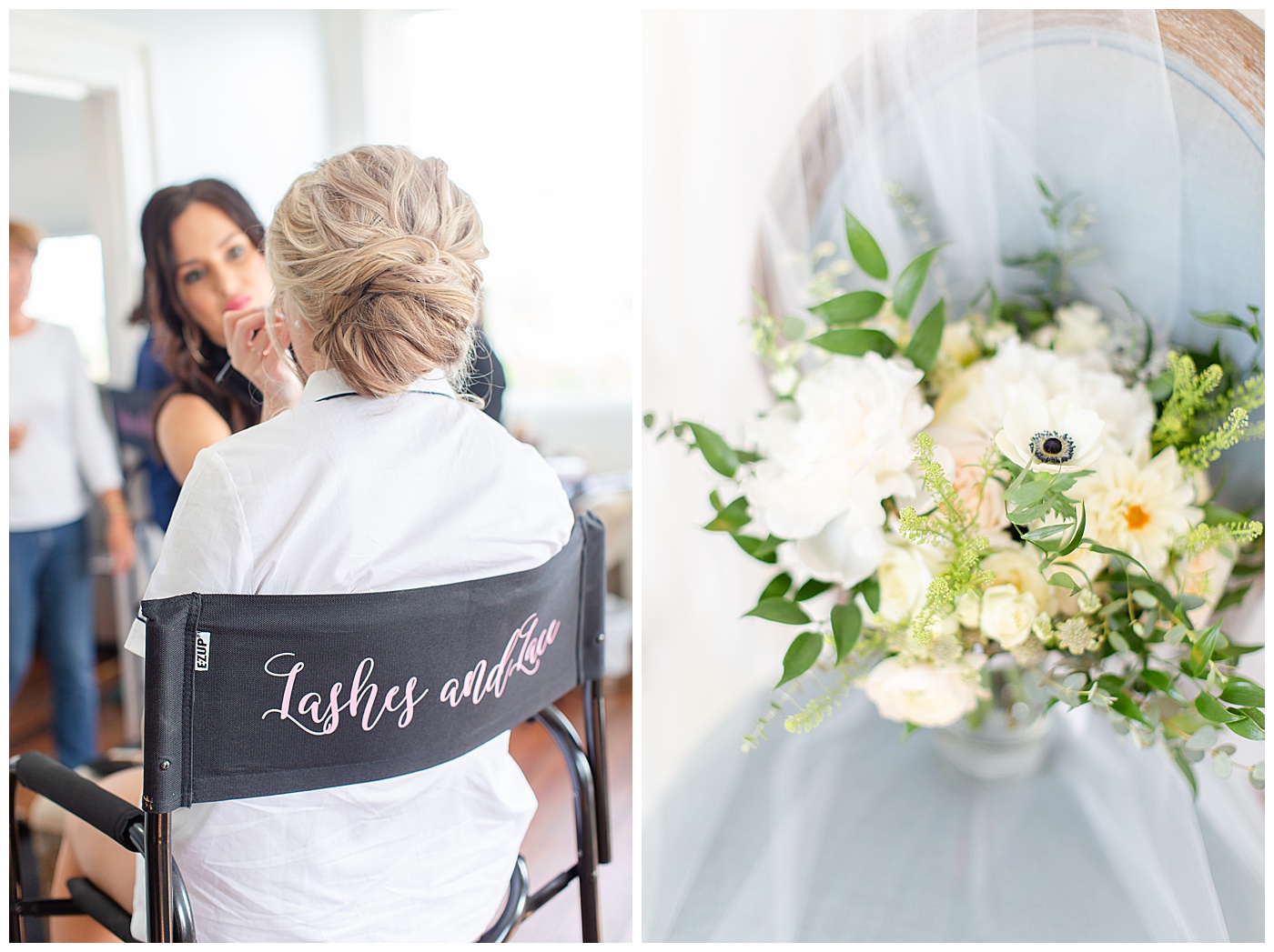 bride getting ready