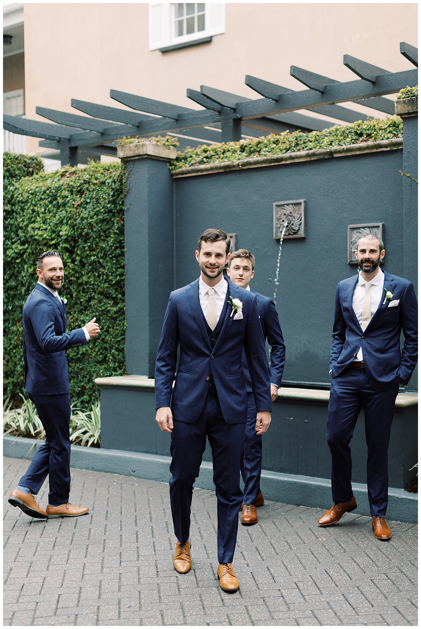 groomsmen in charleston
