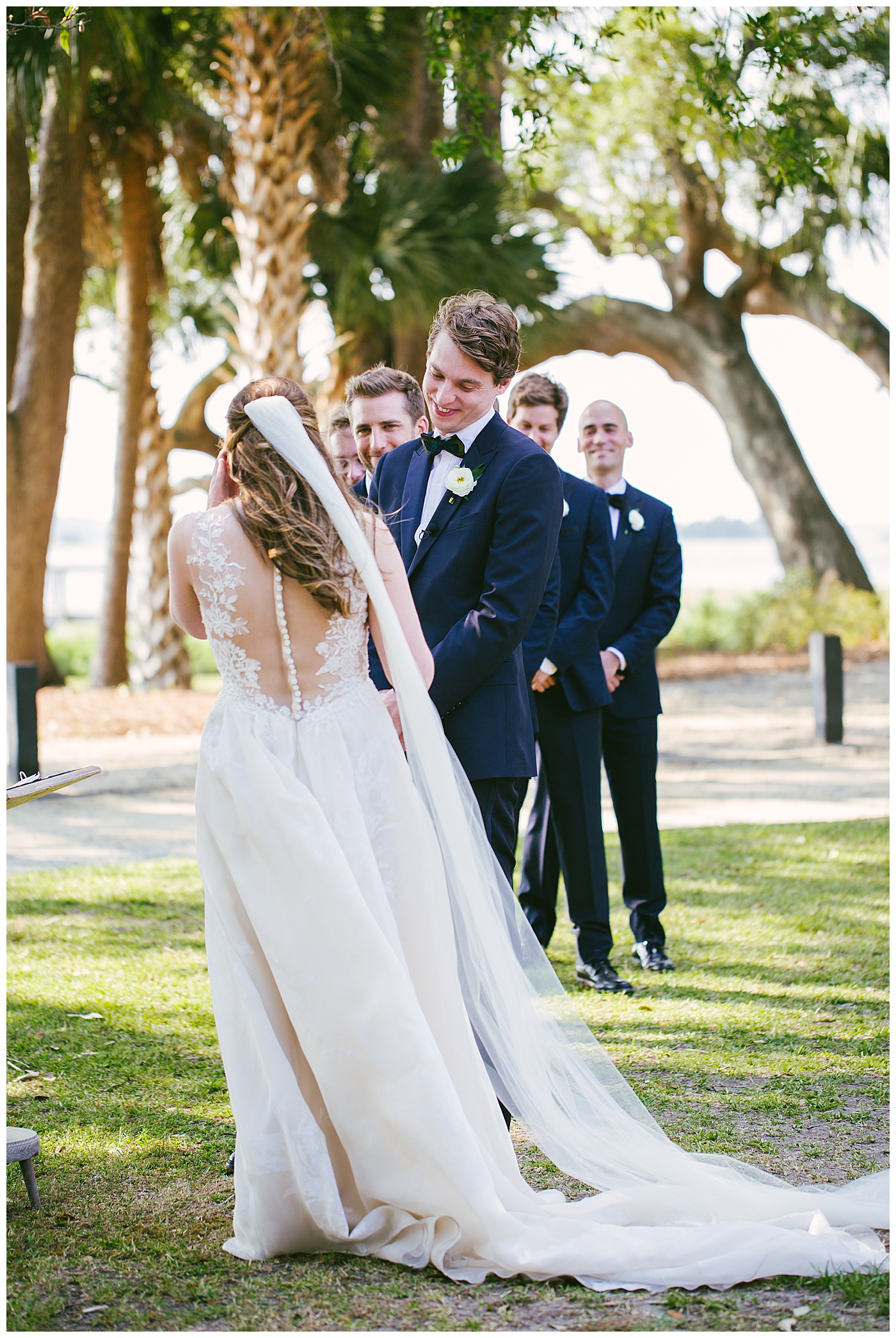 wedding ceremony in charleston