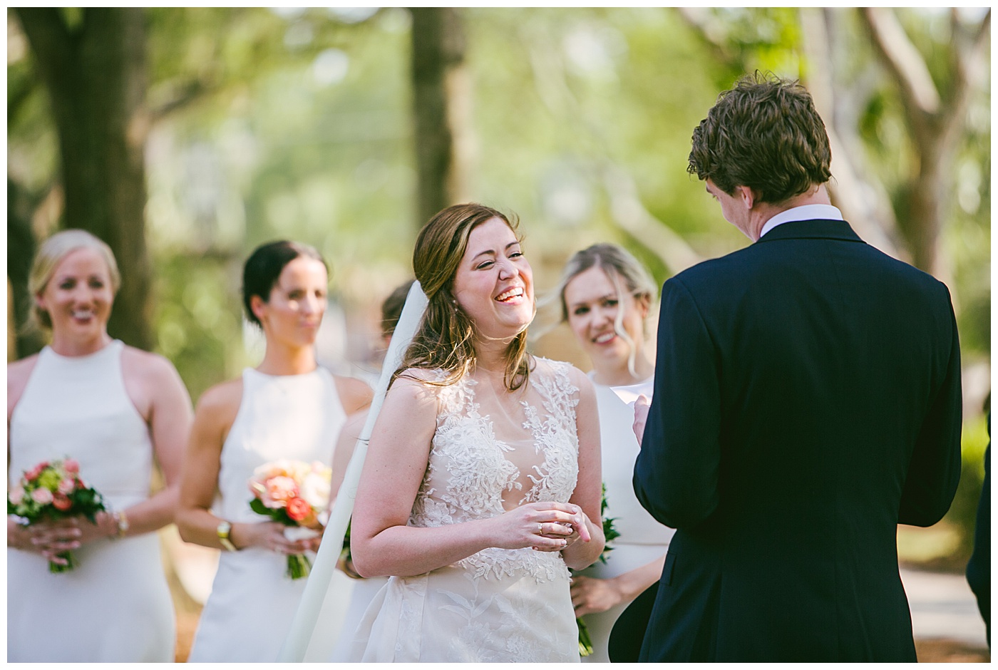 ceremony at lowndes grove in south carolina