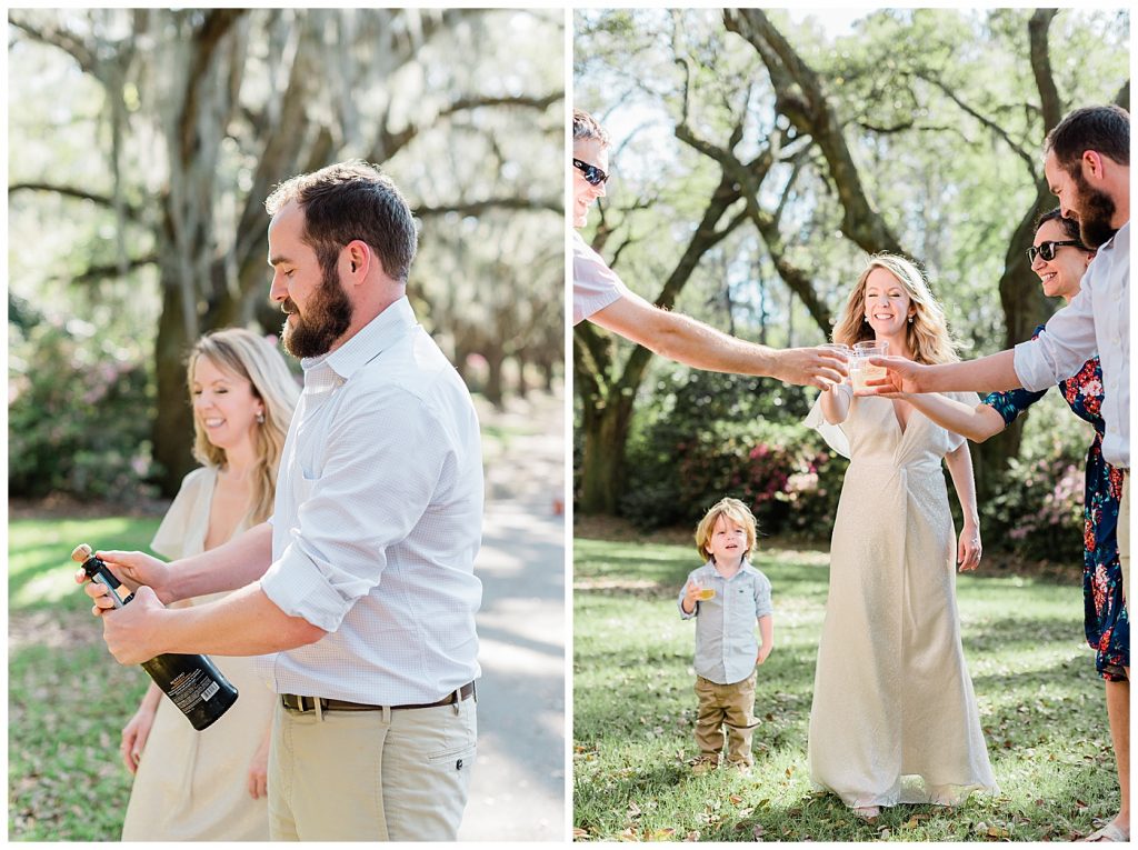 charleston elopement celebration