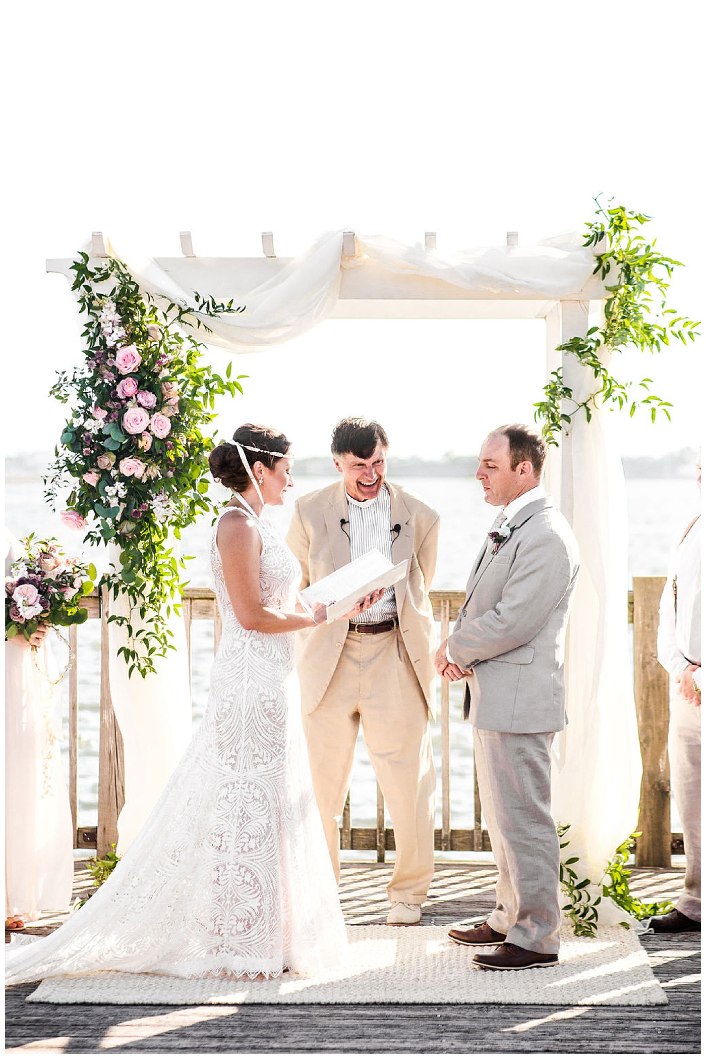 waterside wedding in charleston